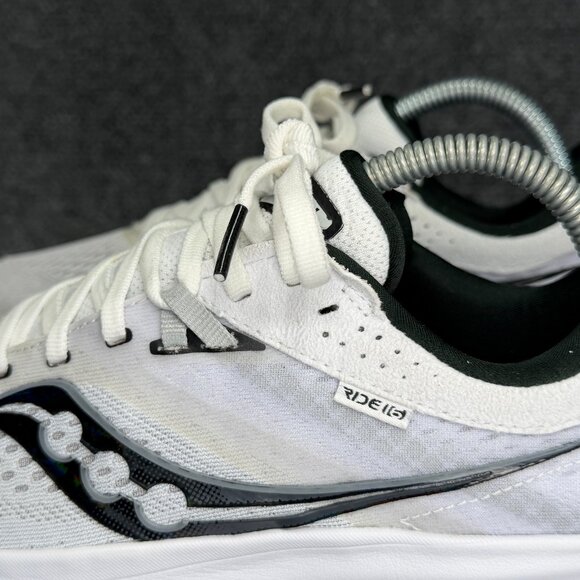 Saucony Ride 16 Running Shoes Women's Size 7.5 White Athletic Training Sneakers - Picture 5 of 12